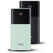 CMB POWERBANK ROBOT RT190S DUAL INPUT 10000 MAH LED DISPLAY INDICATOR GARANSI RESMI ROBOT