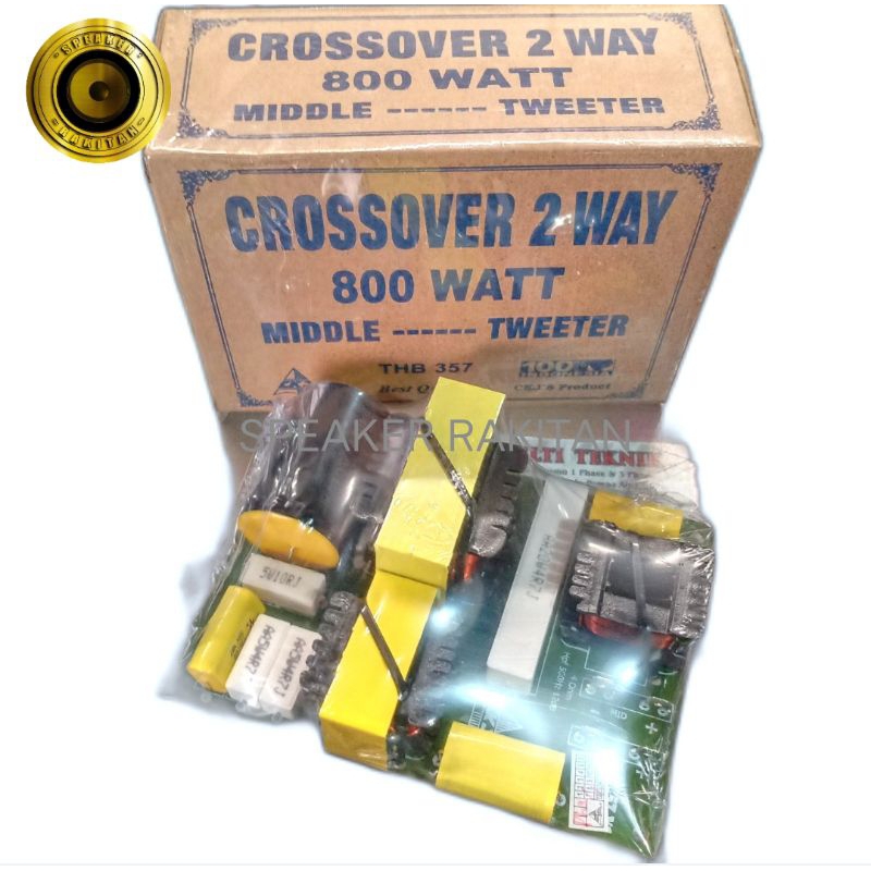 Crossover pasif 2 way 800 Watt THB-357