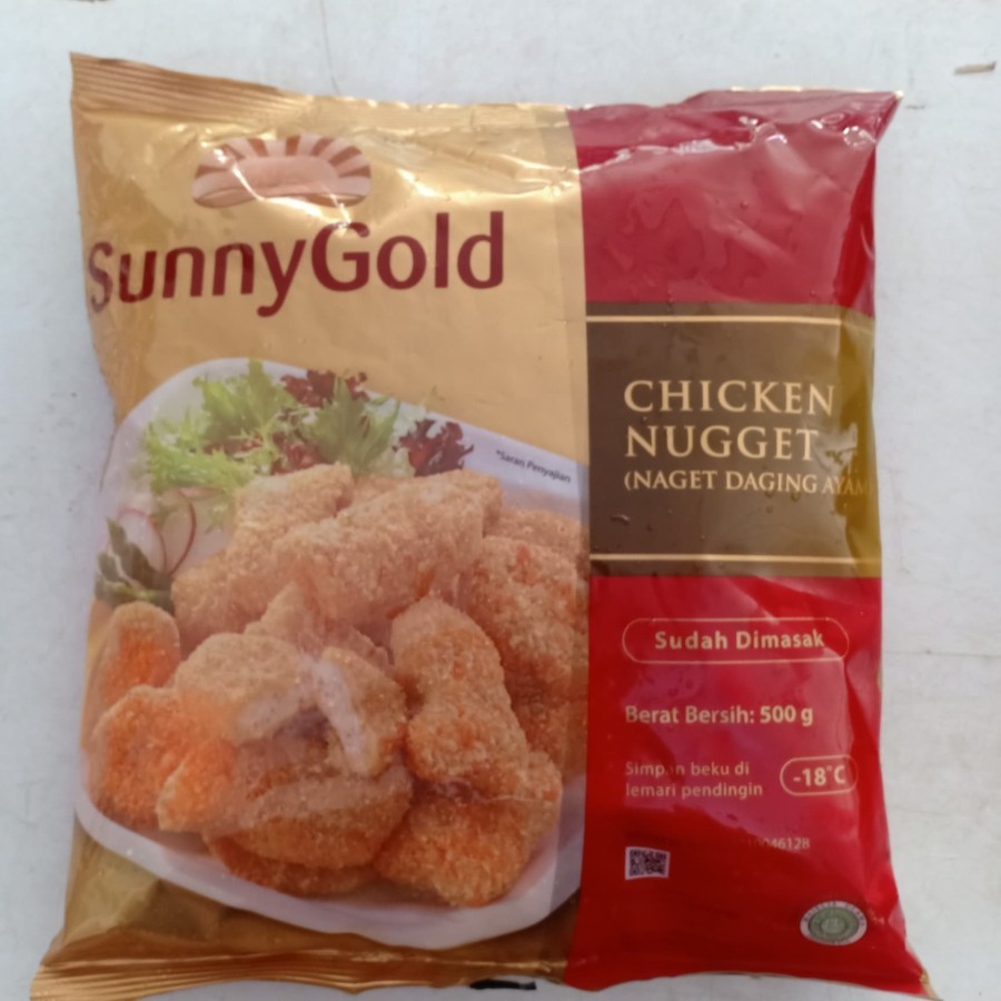 

SUNNY GOLD CHICKEN NUGGET 500gr