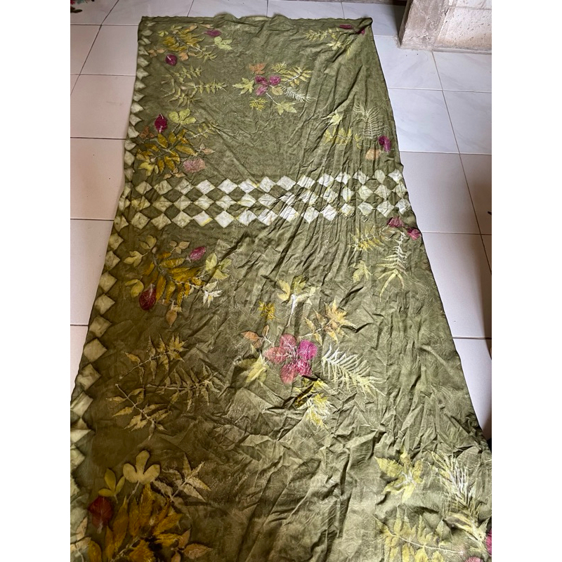 kain batik Ecoprint kain katun