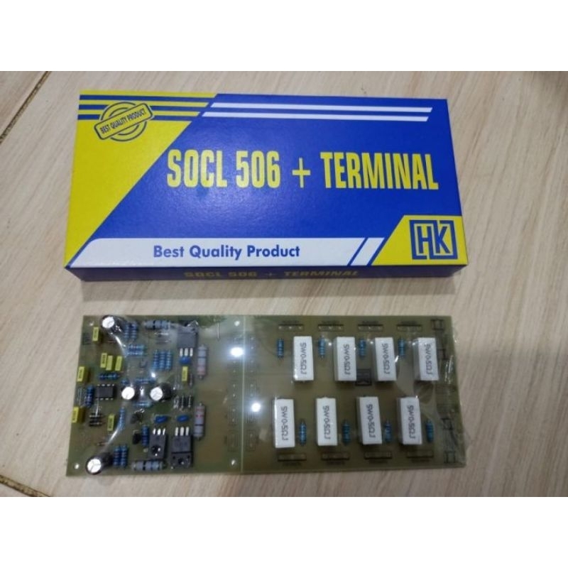 Kit Power Driver Amplifier Pcb Terminal Socl 506