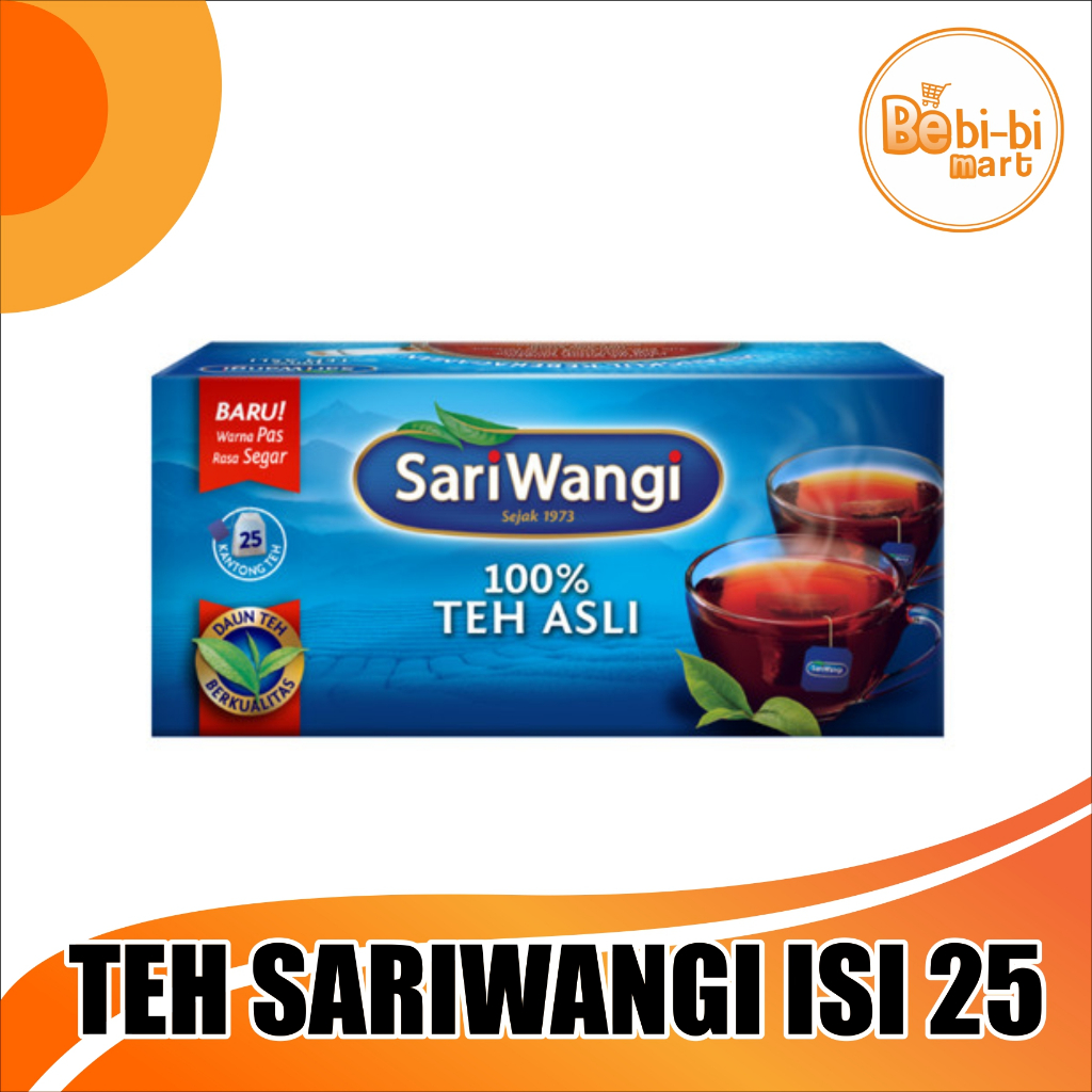 

Promo Teh celup sariwangi 1kotak isi 25 Bisa Cod diskon saat live