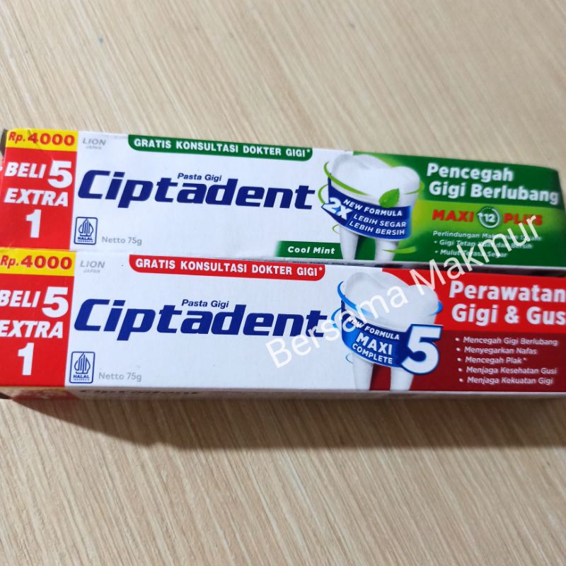 Pasta Gigi Ciptadent 75 gram