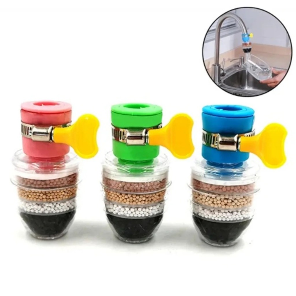 Sambungan Kran Air Kepala Keran Versi Terbaru dengan memiliki 6 Lapisan Saringan Air Magic Water Fil