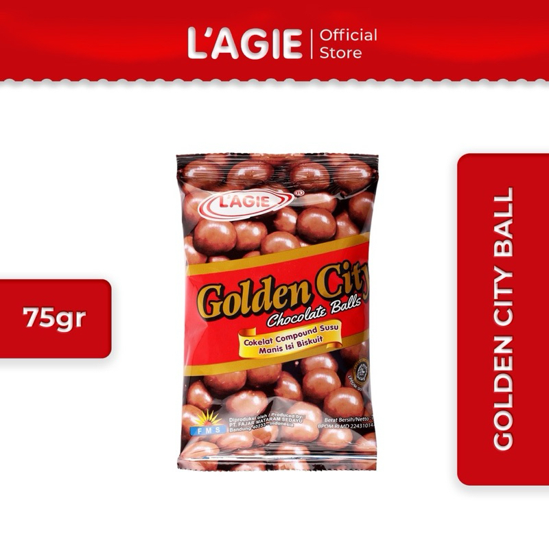 

Lagie Coklat Biskuit Golden City 75gr