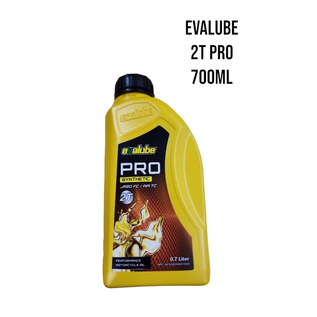 OLI SAMPING EVALUBE 2T 2TAK PRO 700ml EVALUBE PRO WANGI