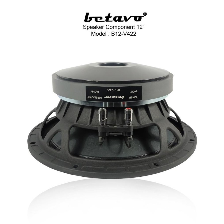 Komponen Speaker BETAVO B12-V422 12 Inch 600 Watt Original Betavo