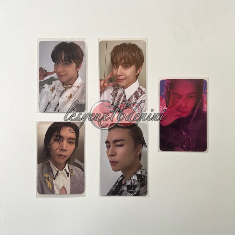 Photocard PC Fact Check NCT 127 Johnny Doyoung Jungwoo ( Chandelier Storage Exhibit SMini QR ver )