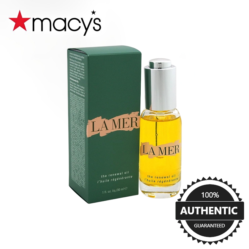 Macy's - La Mer – The Renewal Oil • Best seller fast absorbing multi tasking oil skincare lamer - 30