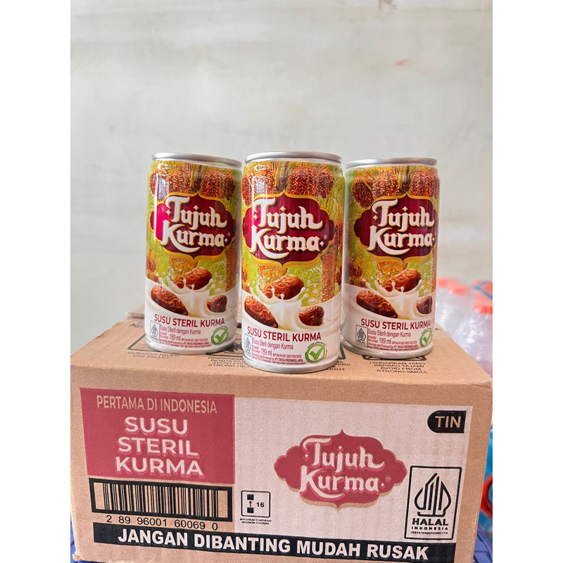 

Susu Steril Tujuh Kurma 189ml