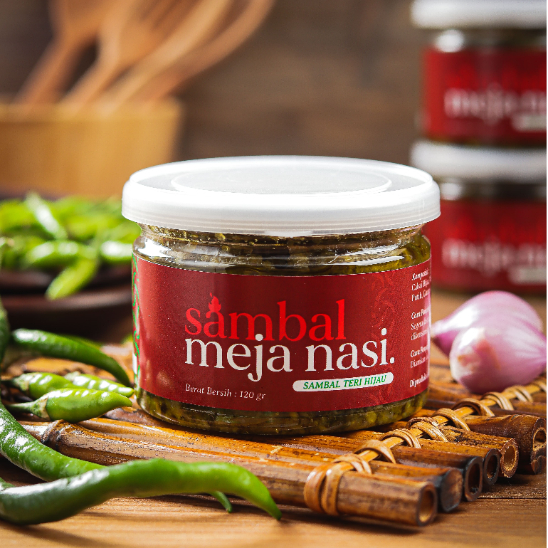 

Sambal Teri Hijau - Sambal Meja Nasi
