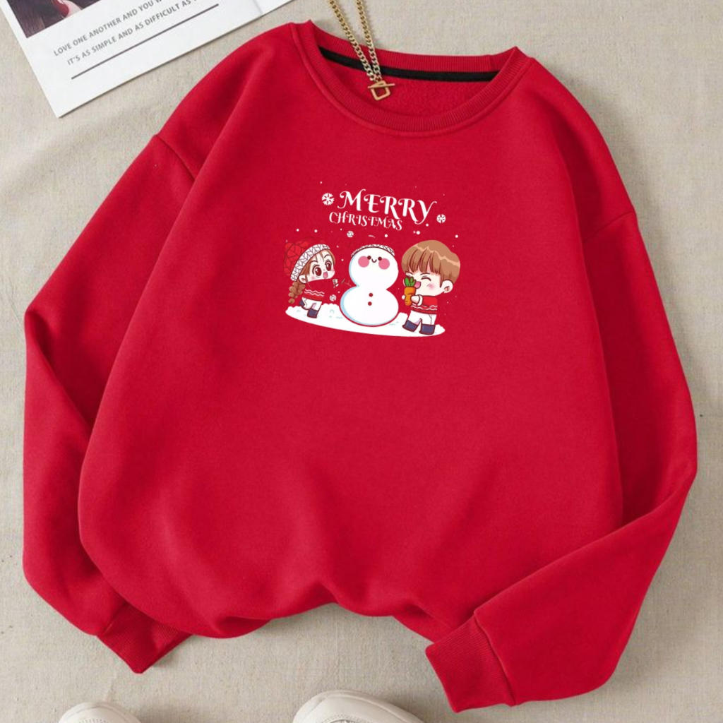 Baju Kaos Natal Anak Cewek Lengan Panjang Baju Natal Anak Laki Laki Terbaru