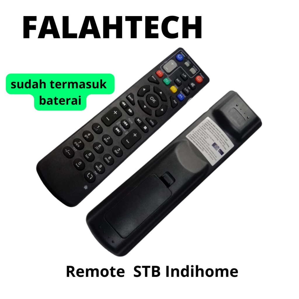 REMOTE TV INDIHOME CONTROL USEE/ STB INDIHOME