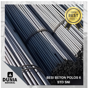 Besi Beton Polos 6 Mm STD SNI