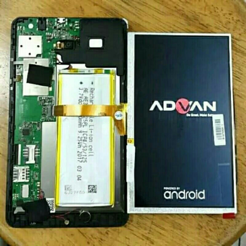 lcd tablet advan i7a / E1C 3G/ E1C NXT / E1C AKTIV ori cabutan normal