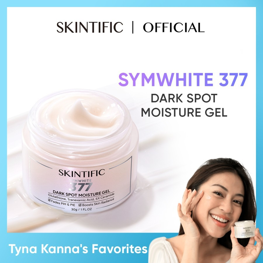 SKINTIFIC Symwhite 377 Dark Spot Moisturizer Gel 30g Cream Menyamarkan Flek Hitam Pelembab Wajah Sym