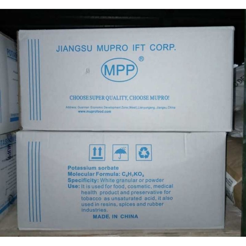 

POTASSIUM SORBATE MUPRO (NETTO 1 KILO) PENGAWET MAKANAN