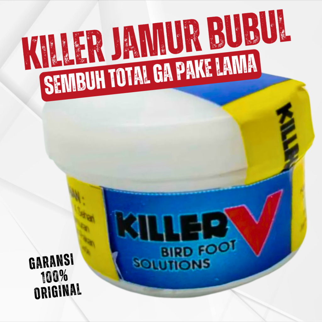 KILLER V OBAT SALEP KAKI BURUNG KENARI BERJAMUR BULBUL