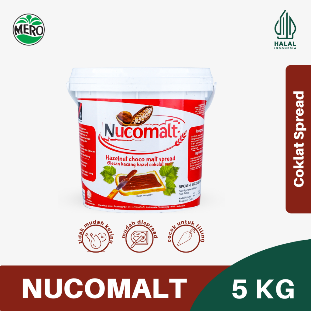 

Nucomalt Hazelnut Chocolate Spread 5 Kg