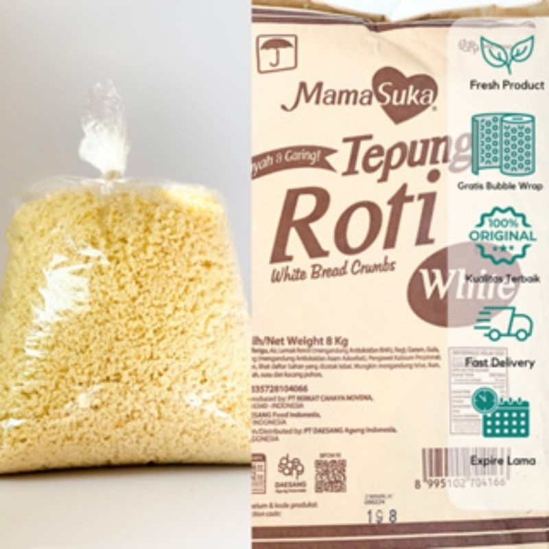 

Mamasuka Tepung Roti Panir Putih White 250gr