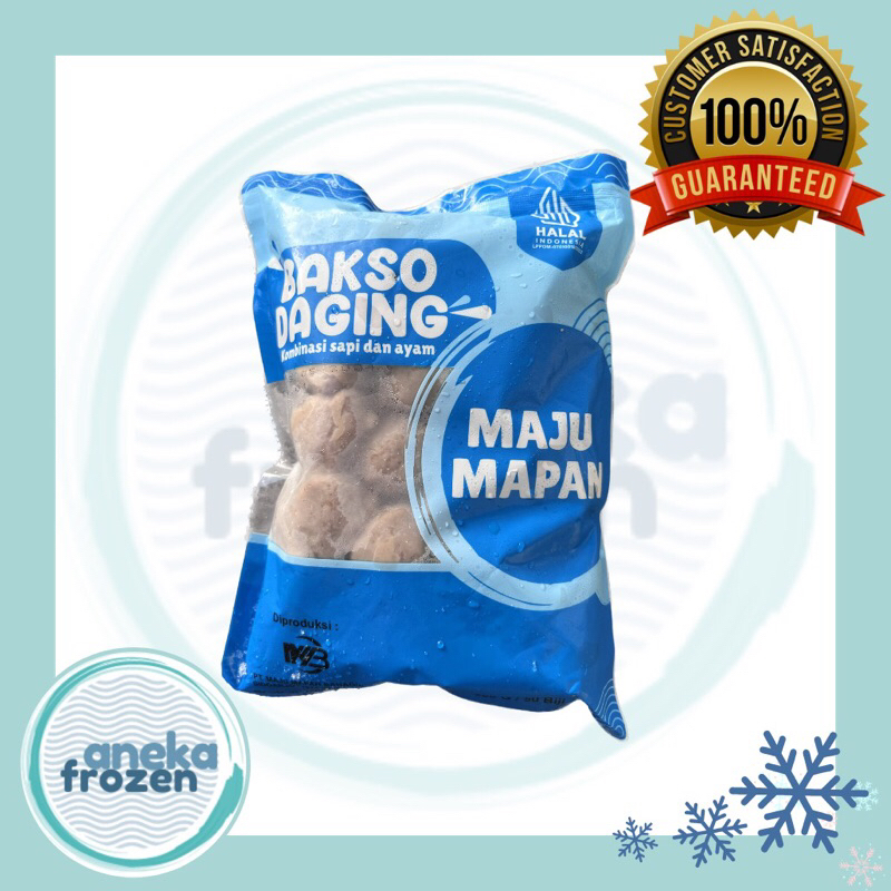 

mm maju mapan bakso halus biru 50 biji aneka frozen malang