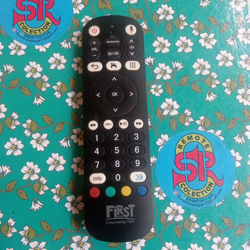 Remote stb indibox first media