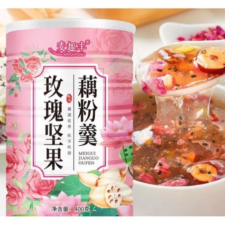 

⚡XPRESS⚡ (HALAL)500gr ￼Oufen Lotus Root Powder Bubuk Akar Teratai Makanan DIET Healthy FOOD 500gr