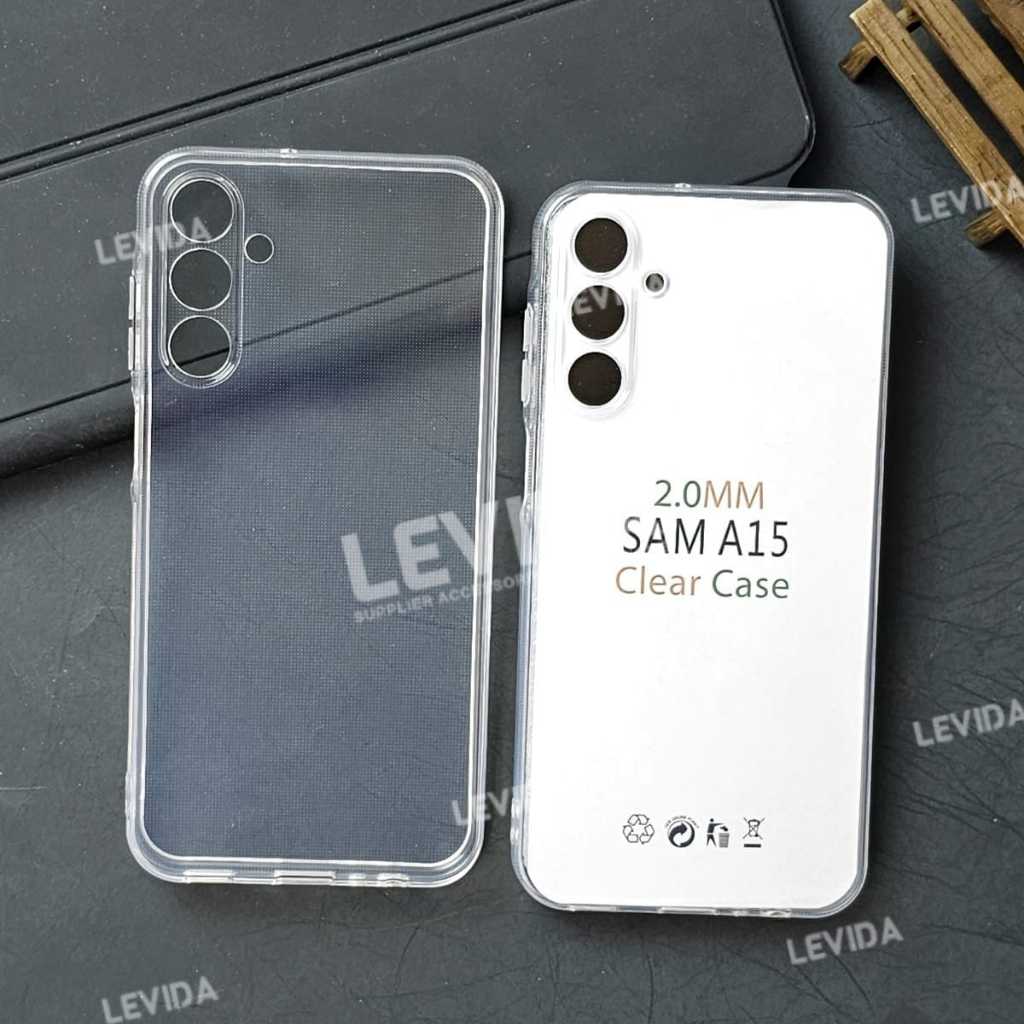 Samsung A15 4g Samsung A15 5G Samsung A25 Softcase Clear 2.0mm Case Bening Samsung A15 4g Samsung A1