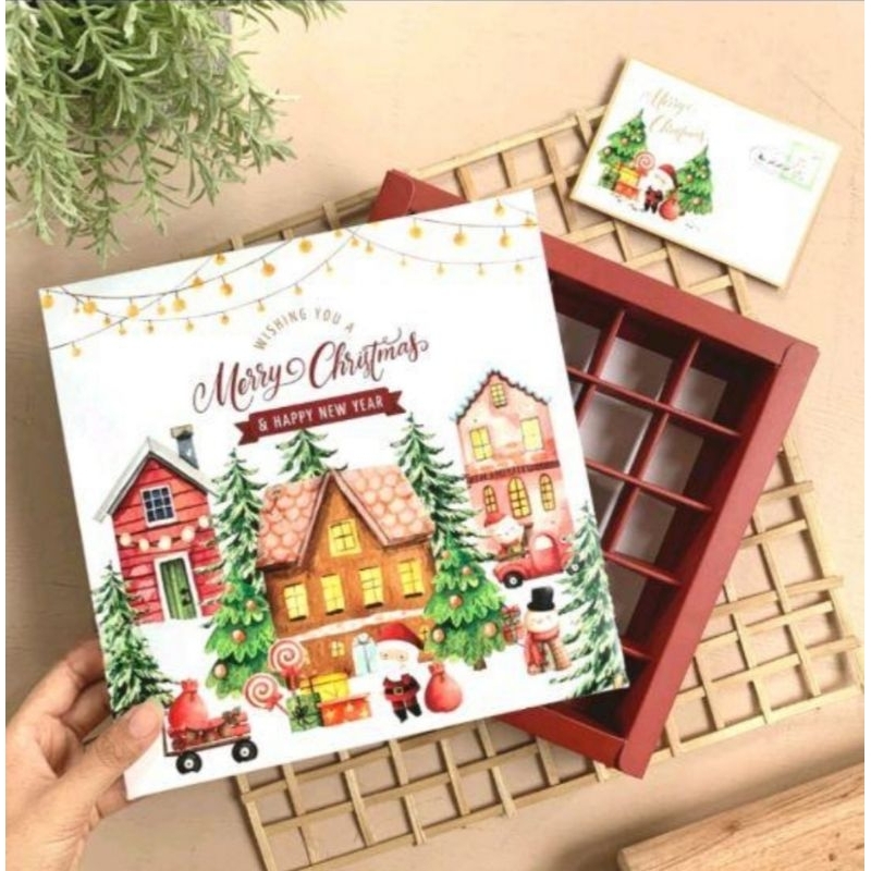 

Box Nastar Natal / Christmas sekat 9/30