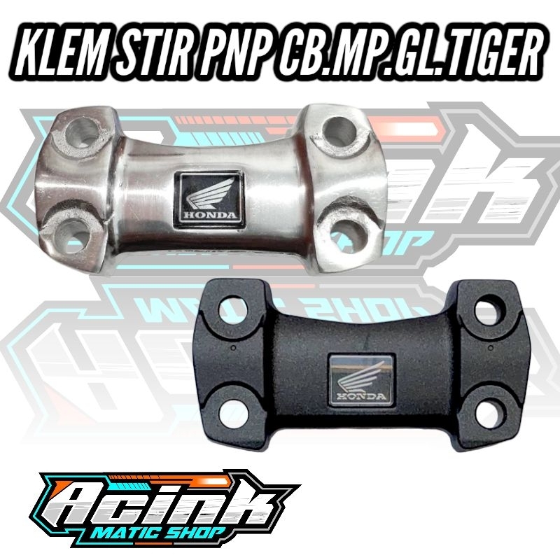 Klem stang Raiser stang honda verza CB150R old model ori cbr ori cb gl mp tiger