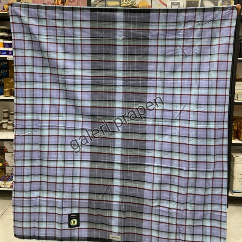 Sarung Gajah Duduk Motif Kotak Kotak Sarung Bapak