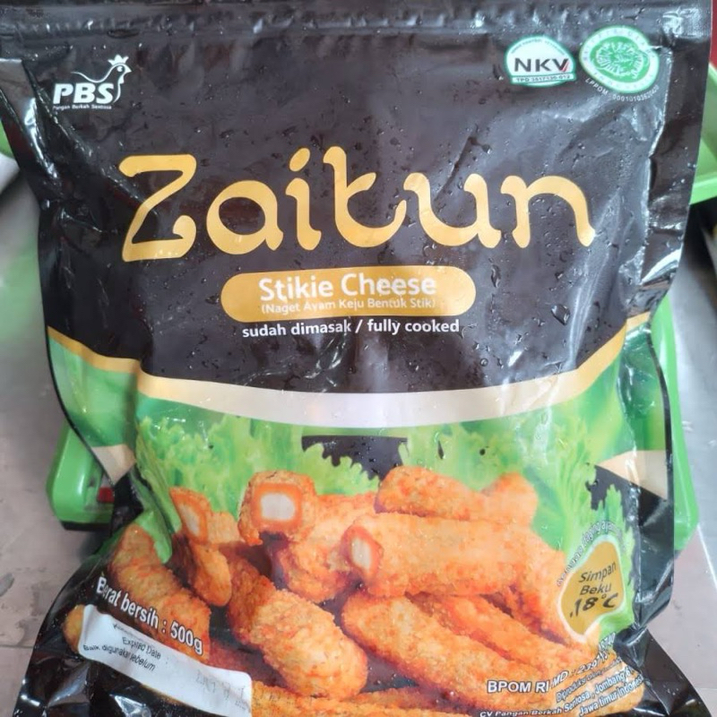 

ZAITUN Nuget Stikie Cheese 500 Gram