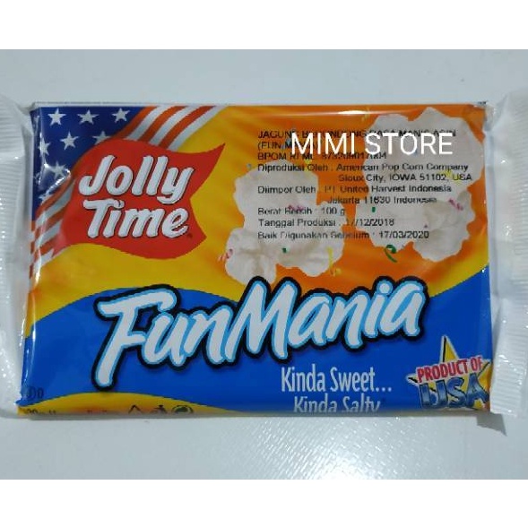 

Sale Oke POP CORN JOLLY TIME RASA FUN MANIA