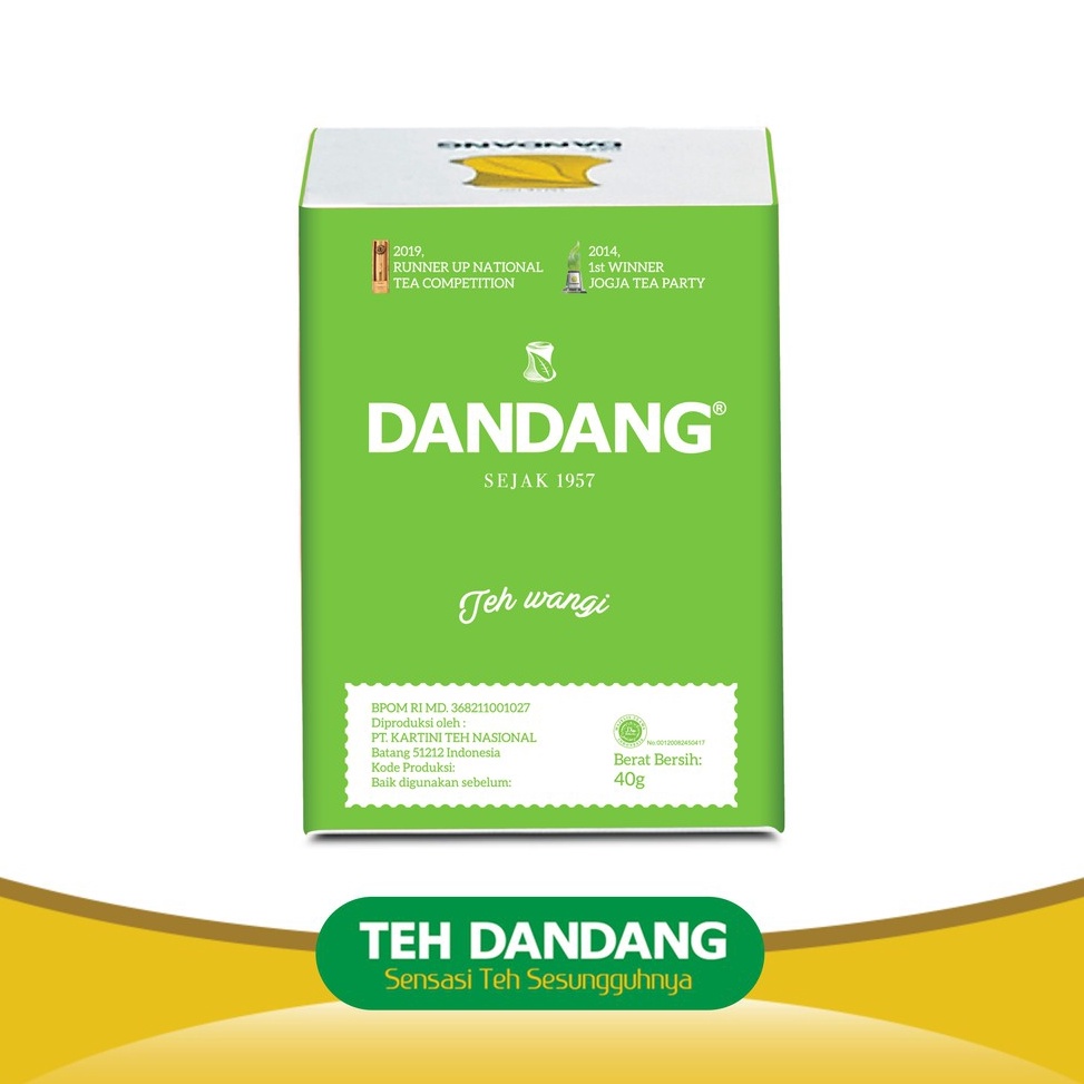 

Get It Now Teh Dandang Hijau 40gr [1 slop isi 10 pcs]