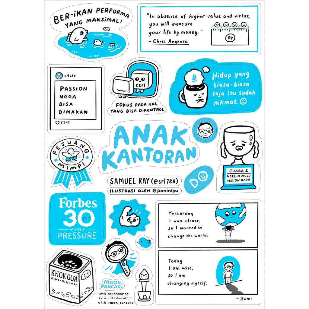 

Stiker Anak Kantoran