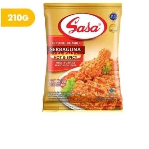 

sasa tepung bumbu sebaguna hot and spicy 210gr