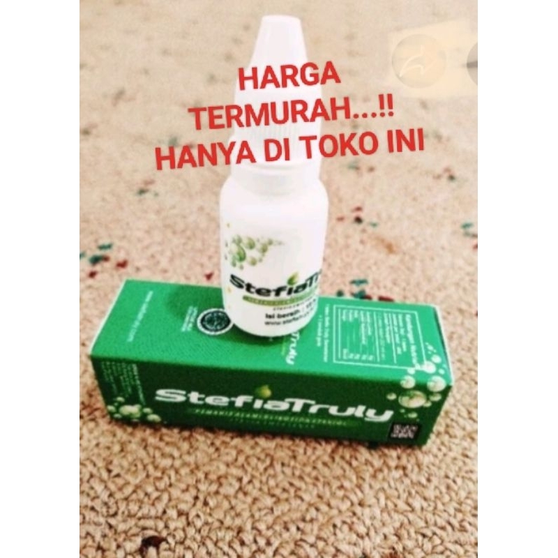 

Stefia Trully, Pemanis alami / Pengganti Gula 0% kalori, isi 15 ml , exp sept 2025
