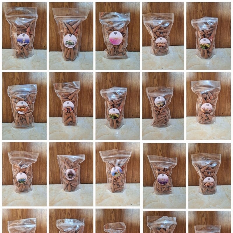 Buhur kerucut isi 25 Buhur kerucut isi 50 Buhur kerucut Buhur kerucut super wangi Buhur kerucut