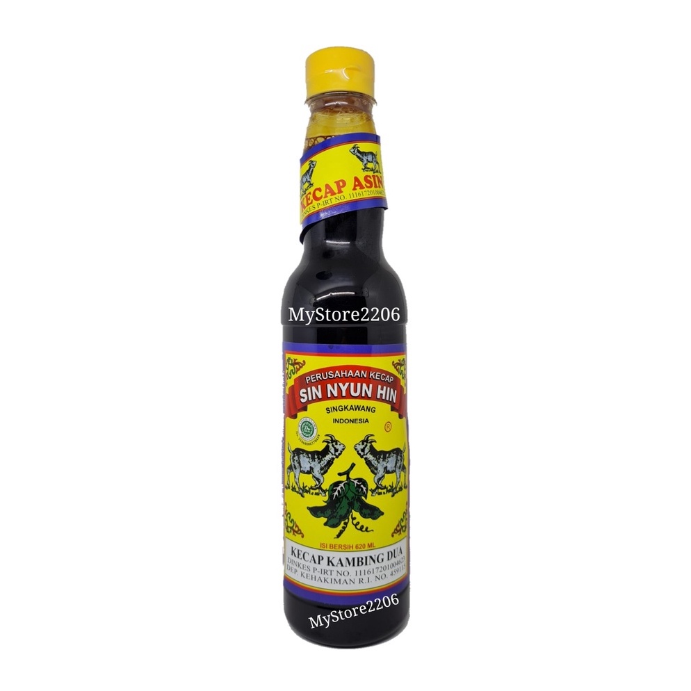 

Model Baru Kecap Asin Kalimantan cap Kambing Dua Sin Nyun Hin (620ml) BOTOL PLASTIK / Dua Kambing - Singkawang - Kalimantan Barat