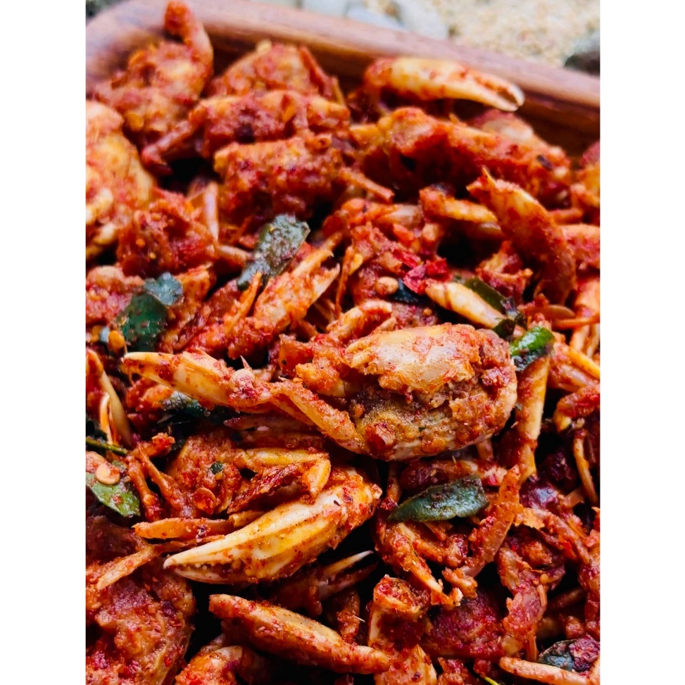 

Hot Product BABY CRAB CRISPY PEDAS DAUN JERUK 500GR NGABRET