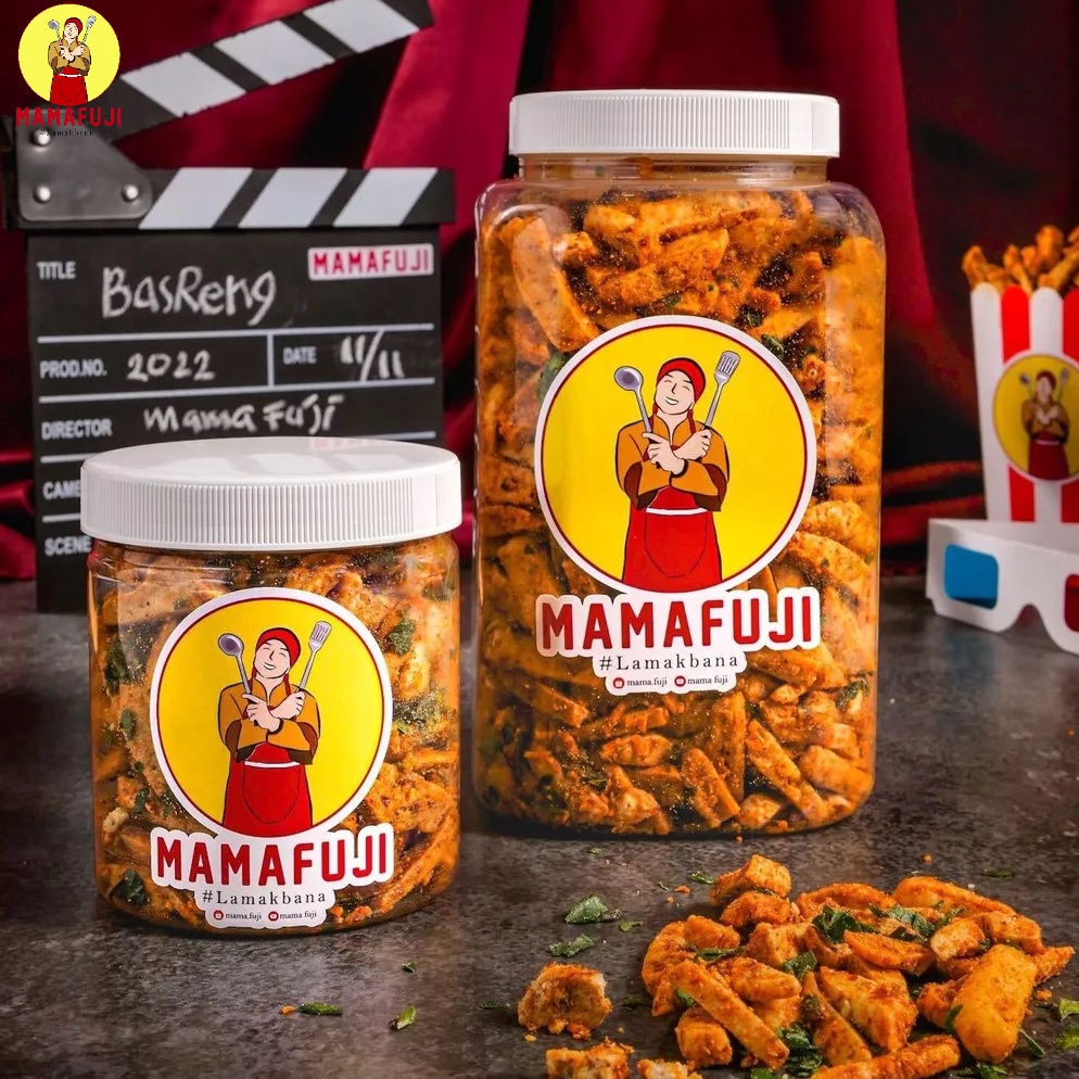 

New Deal Mamafuji - Basreng Pedas Asin Balado Original Pedas Daun Jeruk 850gr