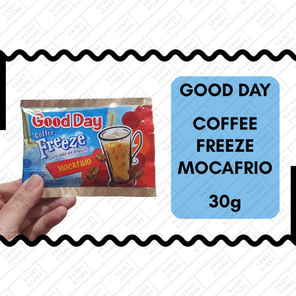 

Good Day Coffee Freeze Mocafrio 30g Sachet Kopi Instan Serbuk 3in1 Moka