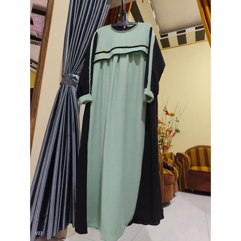 gamis crinkle ariana
