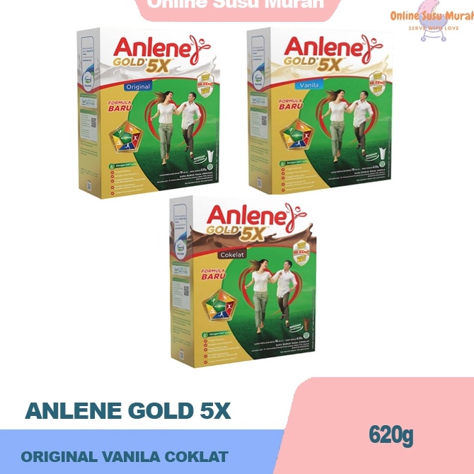 

Miliki sekarang ANLENE GOLD 5X 620GR