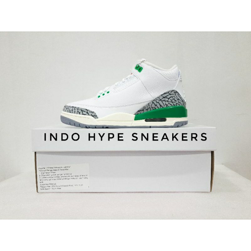 Air Jordan 3 Retro Womens LUCKY GREEN