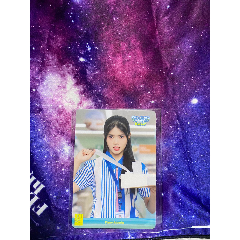 Photocard Fiony Alveria JKT48