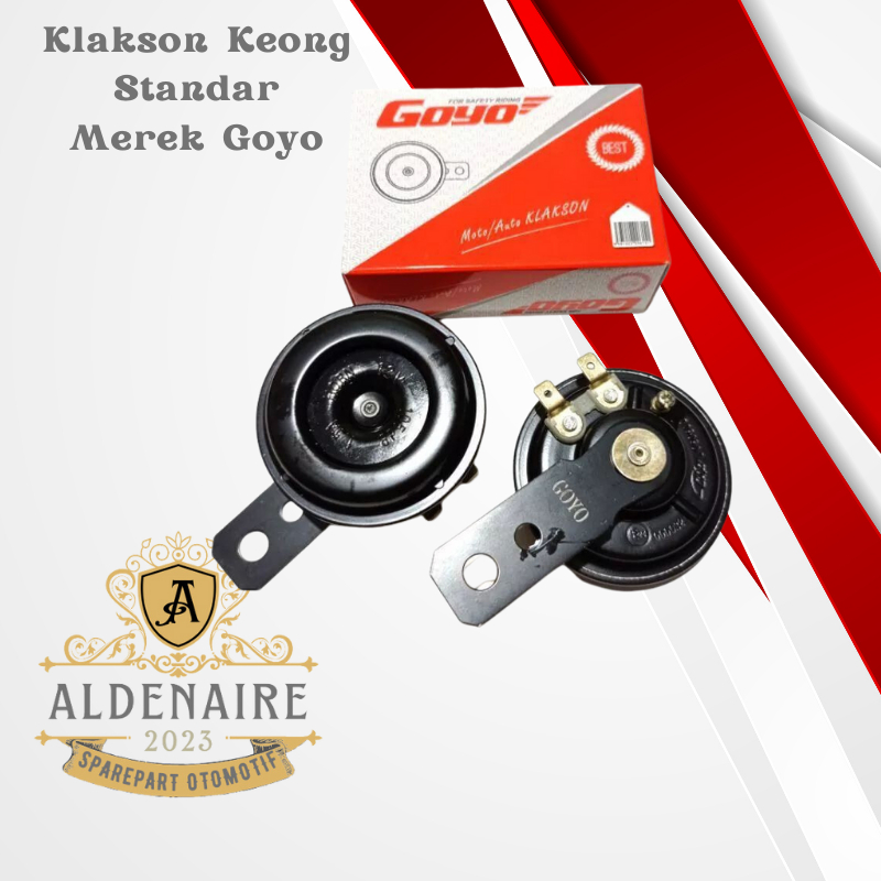 Klakson Keong Model Standar Goyo Universal All Motor Honda Beat Mio Dll