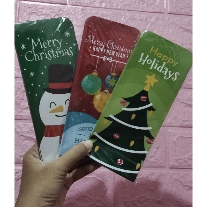 

Amplop Natal 17x7cm isi 10pcs