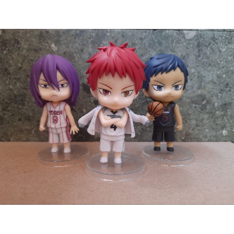 Action Figure Anime kuroko no basuke basketball aomine murasakibara akashi kuroko kise ryota
