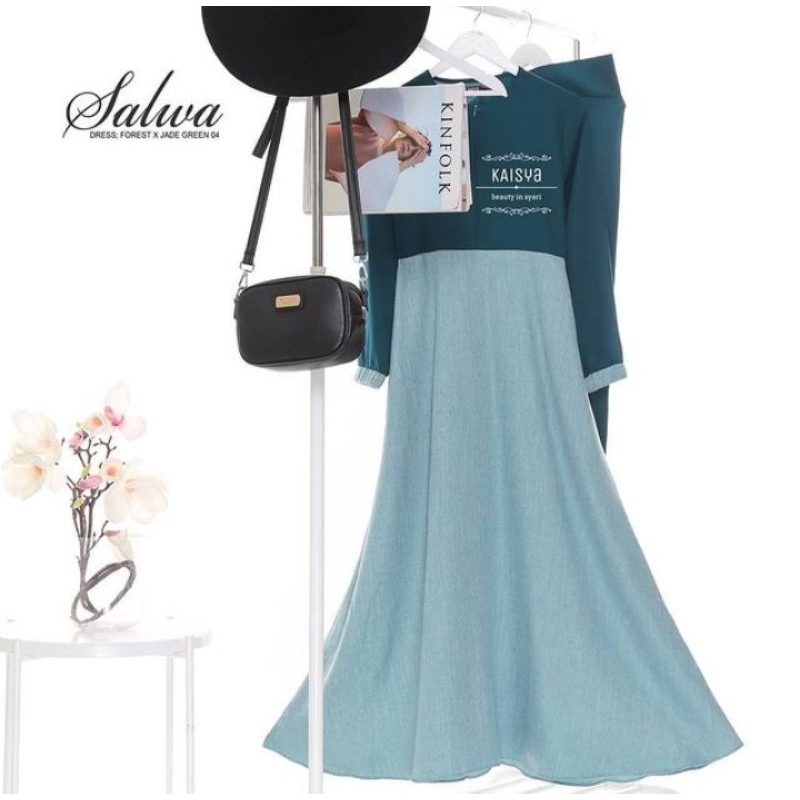 preloved salwa dress set khimar by house of kaisya